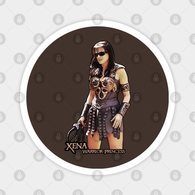 Xena Warrior Princess Magnet by CharXena